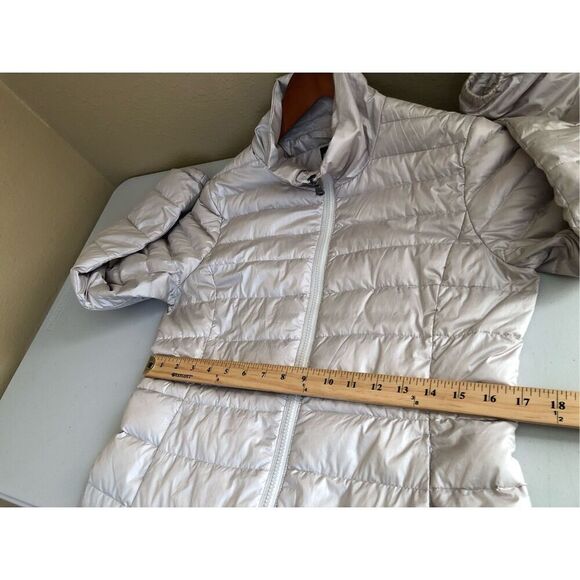 Ultralight Stradivarius Lightweight Puffer Feather Jacket SZ M - Picture 9 of 14